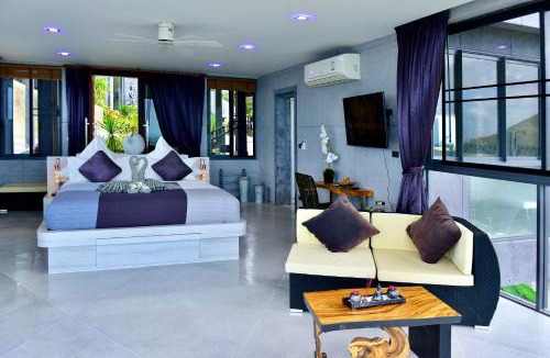 Lamai Villa | Paradise Villa Elysium - Sea View Infinity Pool with Waterfall & Jacuzzi