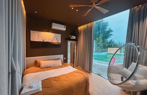 Ho Tram Cabin | Phú Xuân Homestay - Gần Dốc Hoàng Hôn, Phòng Rộng View Sông