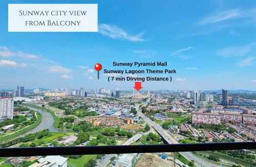 Petaling Jaya Apartment | PJ Specious 3BR 7pax near Sunway Pyramid Mall by Cloud Host