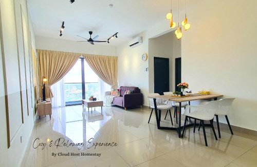 Petaling Jaya Apartment | PJ Specious 3BR 7pax near Sunway Pyramid Mall by Cloud Host