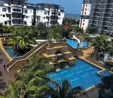Kuantan Apartment | Pool & Sea View Casa Azalea at Swiss Garden Resort Residence - 2 bedroom apartment
