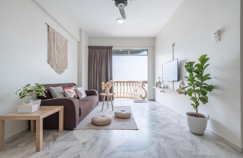 Taman Tanjung Apartment | PortDickson Minimalist Seaview Home 10Pax3BR 1MinToBeach