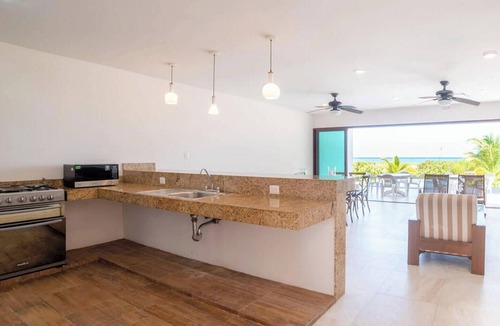 Merida House | Private Beach Escape with Pool & Ocean Views