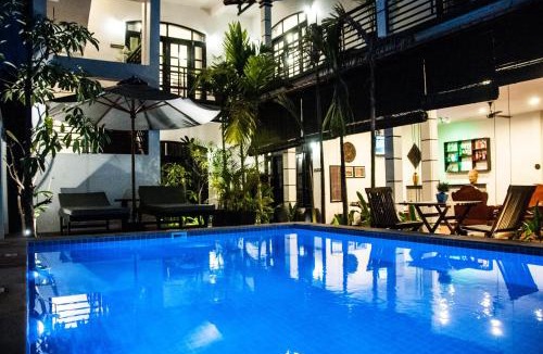 Sangkat Sla Kram Hotel | Private Boutique Home with Pool, The Fin Angkor Boutique