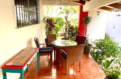 Bucerias House | Private home one block to the beach! 2 bedrooms. Premier Zona Dorado location!