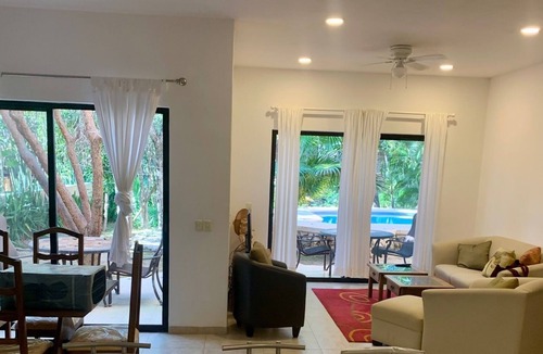Puerto Aventuras House | Private House, Pool, Roof Lounge, Cenote & on the 1st hole of the Golf Course