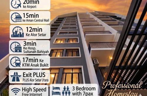 Alor Setar Apartment | Professional HomeStay D' Alor Setar