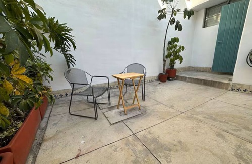 Coyoacan Apartment | Quiet Guesthouse with private terrace-near Perisur