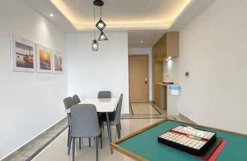 Johor Bahru Apartment | R&F SeaView Rare Bathtub 3BR Hotel Feel 4-10pax