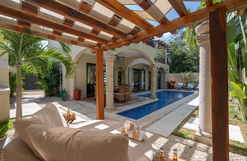 Tulum House | Relax in a Stunning Tulum Private Villa, Pool, Cabana, Terraces, 4BR, Sleeps 10
