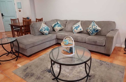 Miramar Condo | Relaxed Spanish beachfront condo w/private parking & private balcony ocean views