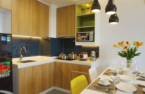 Tan Binh Apartment | Republic Plaza apartment, city view, near the airport, high-class amenities