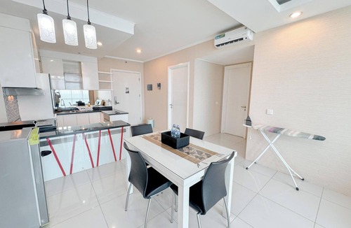 Surabaya Apartment | Restful And Simple 2Br At The Via And The Vue Apartment