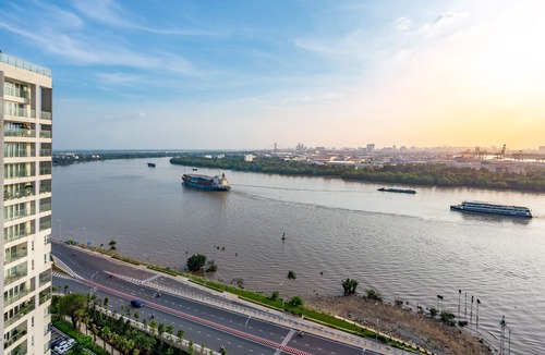 Thu Thiem Apartment | Riverfront Penthouse 250 SQM in Diamond Island