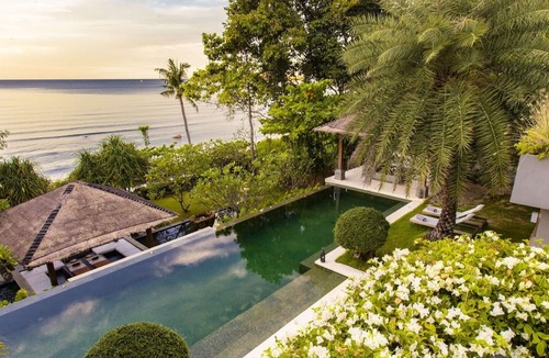 Choeng Mon Villa | Sangsuri Beach Villa 3: Luxury Villa directly onna secluded Beach