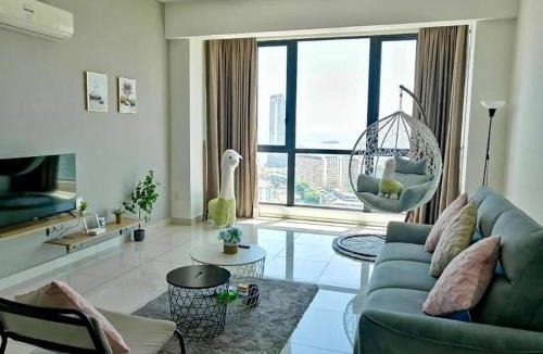 Seri Tanjung Pinang Apartment | Sea Breeze Haven 2BR Seaview w Bathtub 海风乐园海景套房 by Minsù