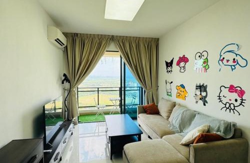 Gelang Patah Apartment | Seaview cozy Apartment Forest City 1G-2009