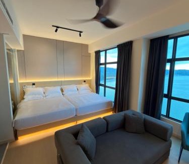 Kuantan Hotel | Seaview Tropical Villa Highest Floor Superior Studio 4pax Fully Renovated Imperium Residence Kuantan