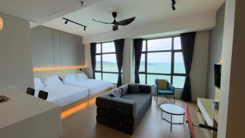 Kuantan Hotel | Seaview Tropical Villa Highest Floor Superior Studio 4pax Fully Renovated Imperium Residence Kuantan
