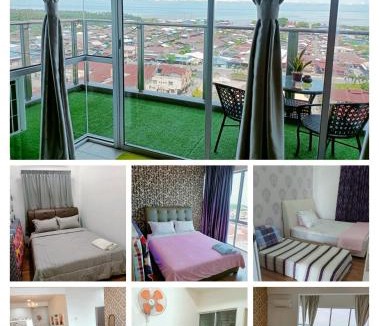 Sekinchan Apartment | Sekinchan HighLevel SeaView Homestay 高楼 看海 阳台民宿