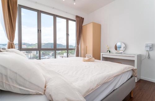 Brinchang Apartment | Serene Japandi Family Retreat 2-7pax &Sunrise View
