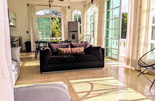 Playacar Fase I Apartment | Sleeps 16 1min walk to Beach and 5th Av Pool at VOPDC villas of playa del carmen