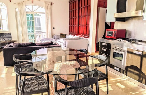 Playacar Fase I Apartment | Sleeps 16 1min walk to Beach and 5th Av Pool at VOPDC villas of playa del carmen