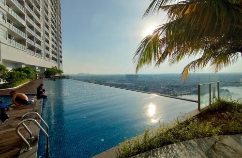 Malacca City Apartment | Sliverscape Residence Melaka - Studio l Bathtub l WiFi l 3-4 Pax