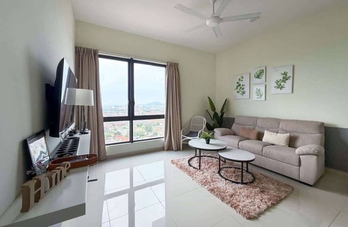 Malacca City Apartment | Spacious 2BR Stay, 5 Mins from Jonker St