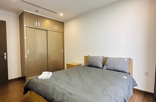Tu Liem Apartment | Spacious 4-bedroom apartment in vinhomes skylake enchanting Hà Nội with AC,