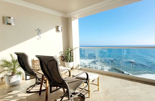 Rosarito Condo | Spectacular Oceanfront Sunset View Condo in Rosarito w Heated Pool & Jacuzzis.