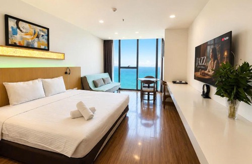 Tran Phu Beach Apartment | Starcity Condotel Studio Sea view