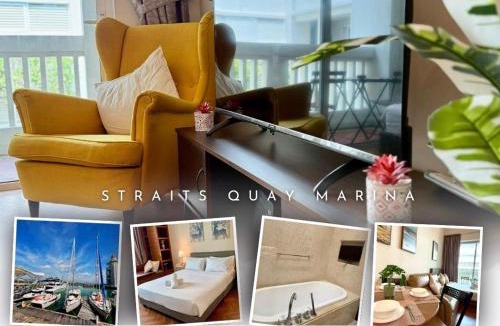 Seri Tanjung Pinang Apartment | Straits Quay By The Marina 1BR Family Suite