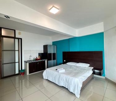Lumut Hotel | Studio Room Marina Height's Hotel Residence with Seaview