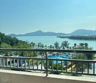 Lumut Hotel | Studio Room Marina Height's Hotel Residence with Seaview