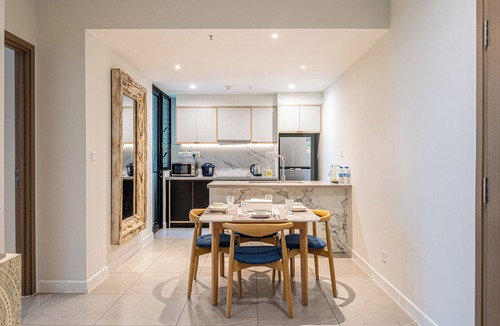 District 1 Apartment | Stunning City Views from 10 guests at Zenity Apartment Dist 1 Free Pool & Gym
