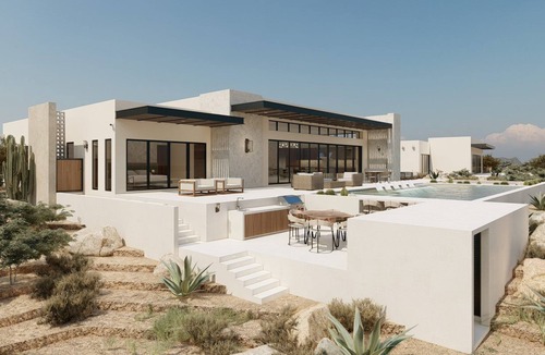 Los Barriles House | Stunning contemporary beachfront villa & separate casita - private and secluded