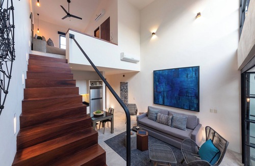 Downtown Puerto Vallarta House | Stunning loft with industrial design and steps from the beach and nightlife.​