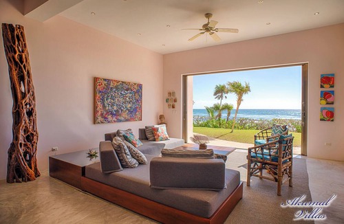 Akumal Villa | Stunning Oceanfront Contemporary villa close to Akumal!