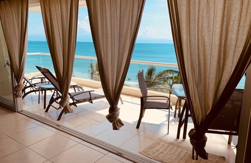 Emiliano Zapata Condo | Stunning Sunrise to Sunset View Beachfront Luxury Condo Best Deal in Punta Mita!