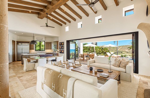 San Jose del Cabo House | Stunning villa perched above the Sea of Cortez and Puerto Los Cabos Golf Course