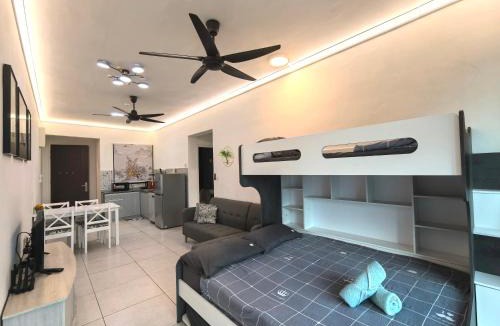 Kampung Masjid Timah Apartment | Summer Cozy Big Studio