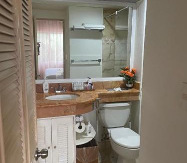 Playacar Fase I Hotel | SUNSET FISHERMEN BEACH & SPA RESORT-Optional All Inclusive- 3 UNITS CHOICE-ROOM - 344A Ocean view with terrace- ROOM 344B No terrace, View from window to park - STUDIO 344C Ocean View Studio for 2- Playacar Beach, Phase 1-NO ELEVATOR!