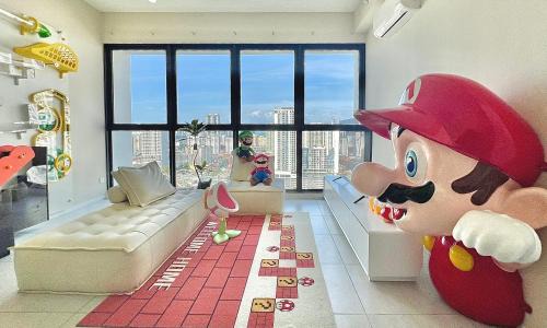 George Town Apartment | 【SuperMARIO】7+1pax Urban Suites - 5.4km to Komtar