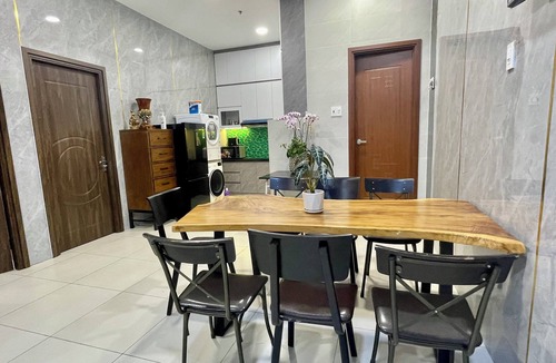 Korean Industrial Zone Apartment | Sweet Luxyry Shophouse/Pool/5Beds/9 People/NearAirport