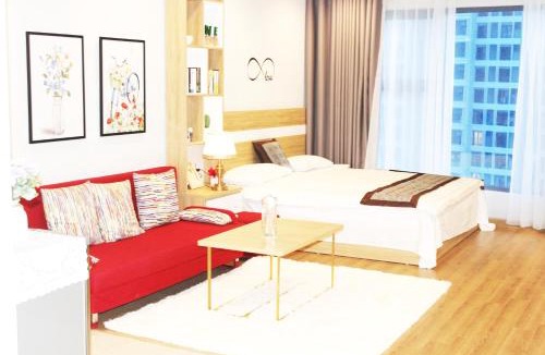Ha Long Apartment | Sweethome1-Căn hộ 42m2 có bếp, phòng tắm nóng lạnh tại Hạ Long