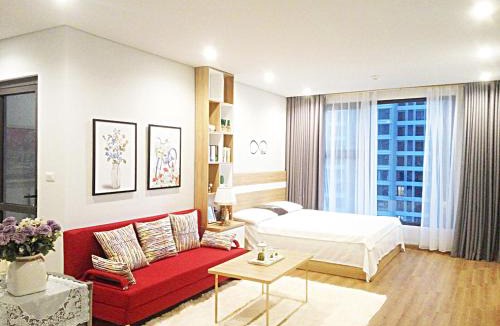 Ha Long Apartment | Sweethome1-Căn hộ 42m2 có bếp, phòng tắm nóng lạnh tại Hạ Long
