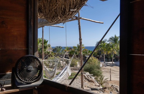 La Fortuna House | The Baja Station - Palapa in front of the surf break
