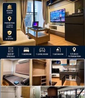 Mean Chey Apartment | The Star Polaris 23 Condominium Airport Shuttle Available