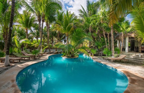 Playa del Secreto House | Traditional Beachfront Property! Private Cenote Near Playa Del Carmen
